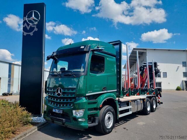 Транспортировщик древесины Mercedes-Benz Arocs 2651L 6x4 Palfinger-EPSILON Y Crane M12Z91