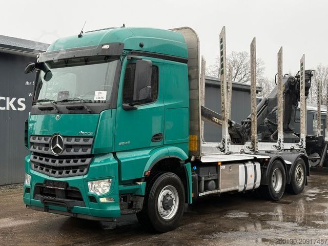 Лесовоз MERCEDES-BENZ Arocs 2546 BL 6x4HAD Palfinger LK Lenk/Lift