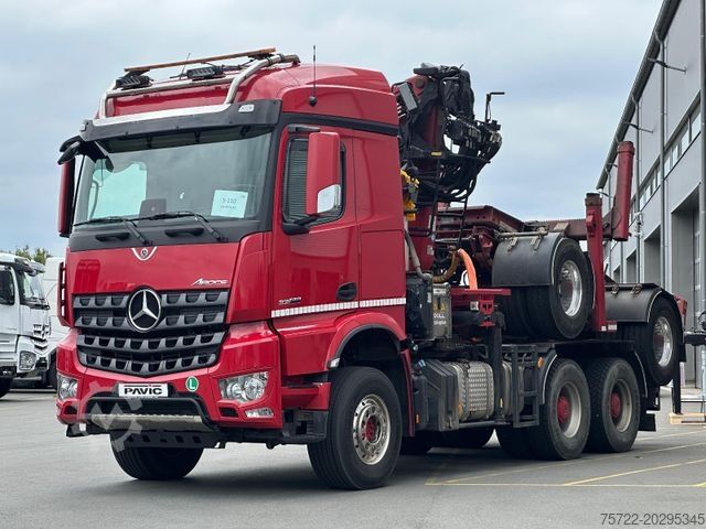 Лесовоз MERCEDES-BENZ Arocs 3358 6x4 BB mit EpsilonS290Z96 DOLL RATIO+