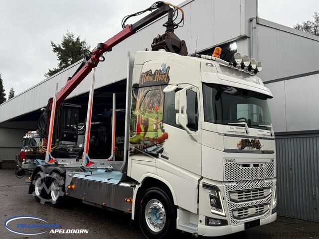 Транспортировщик древесины Volvo FH 750 Loglift, 6x4, Dynamic steering, Special ...