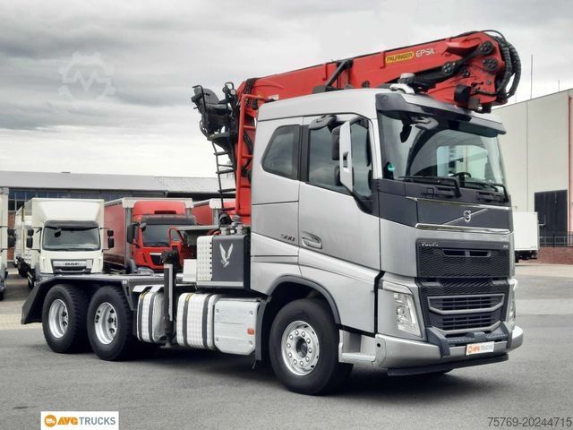 Лесовоз VOLVO FH 500 6X4 Langholz Epsilon+Greifer Retarder VDS