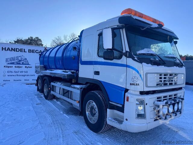 Ассенизаторская машина Volvo FM 420 6x2*4, 15m3 Sludge / Vacuum-truck, 2010