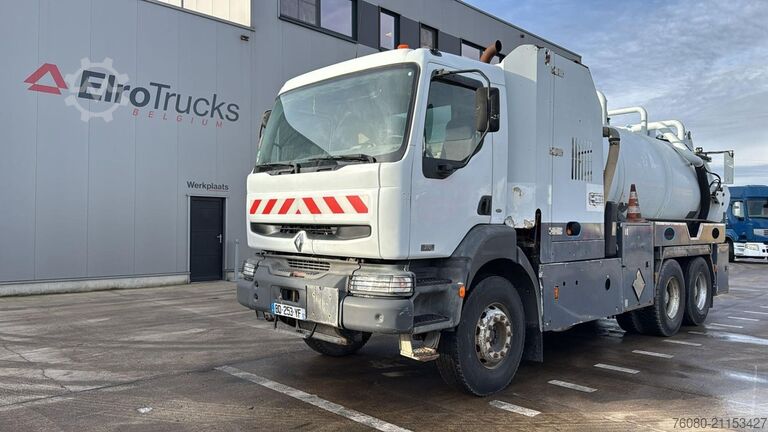 Ассенизаторская машина Renault Kerax 370 (10970L / CAMION FRANCAIS / VIDANGEUR...