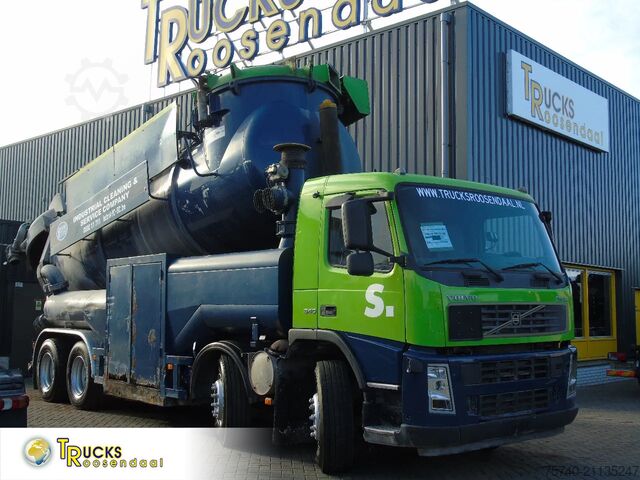 Ассенизаторская машина Volvo FM 340 + NAAKTGEBOREN 15.000L + 8x4 + tipper + ...