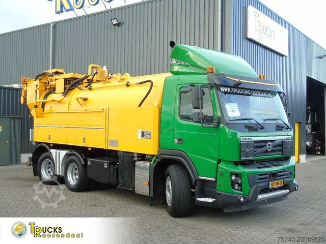 Ассенизаторская машина Volvo FMX 420 + 15.000L +  HIGH PRESSURE PUMP + URACA...