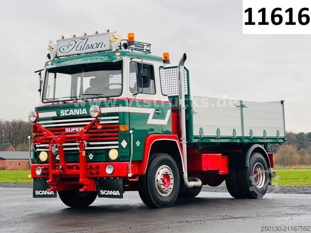 Трехсторонний самосвал SCANIA LB141 V8 4x2 DSK Oldtimer *Sammlerstück*