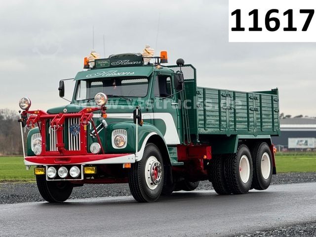 Трехсторонний самосвал SCANIA LS110 6x2 Liftachse DSK Oldtimer *Sammlerstück*