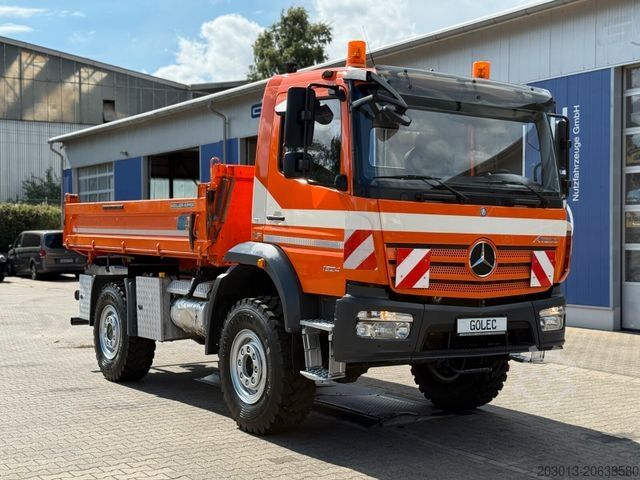Трехсторонний самосвал MERCEDES-BENZ ATEGO 1324 4x4 Kipper Meiller
