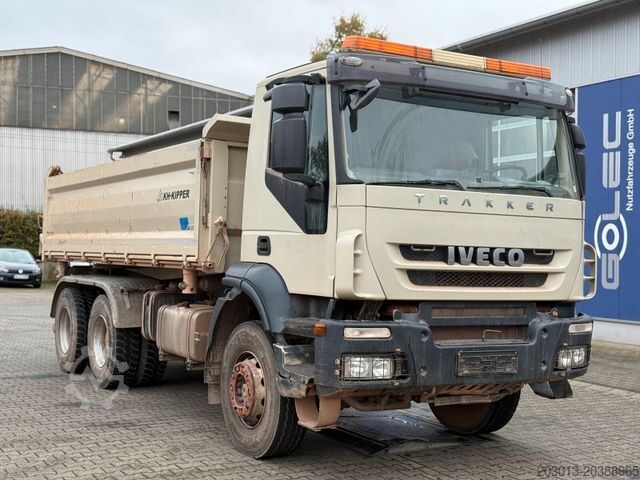 Трехсторонний самосвал IVECO Tracker AD380T50 6x4 KH Kipper Bordmatik