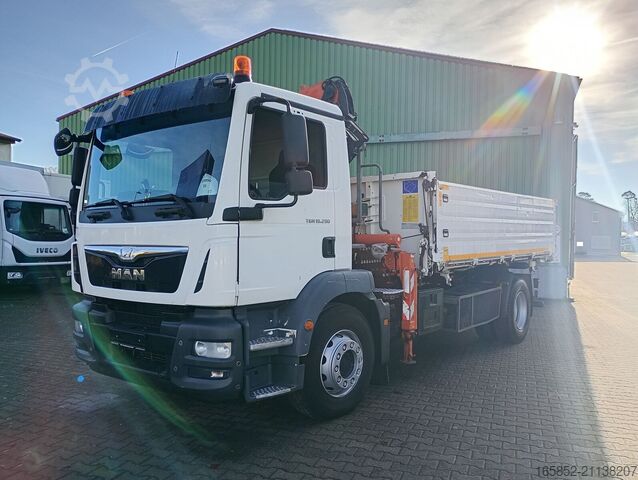 Самосвал с трехсторонней разгрузкой MAN TGM 18.290 Kipper