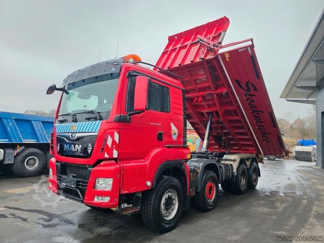 Трехсторонний самосвал MAN TGS 35.500 / 8X4 / Meiller Bordmatik
