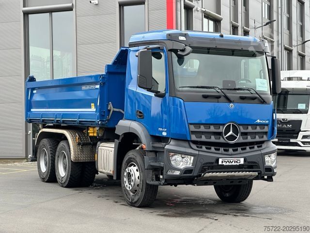 Трехсторонний самосвал MERCEDES-BENZ Arocs 2643 6x4 Dreiseitenkipper Meiller  SOFORT