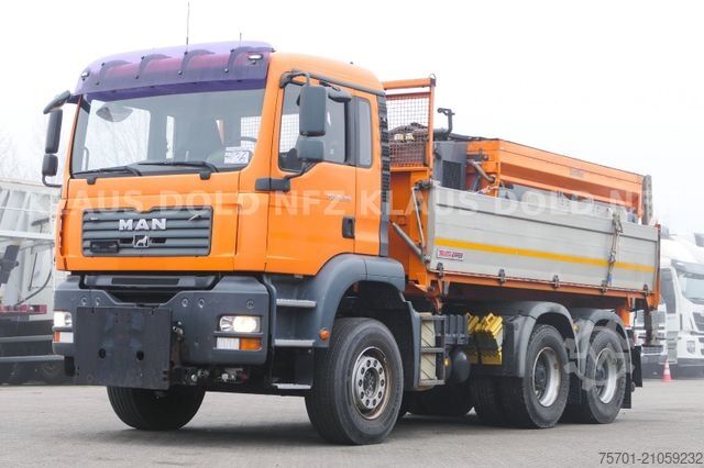 Трехсторонний самосвал MAN TGA 26.360 Dreiseitenkipper Winterdienstfahrzeug