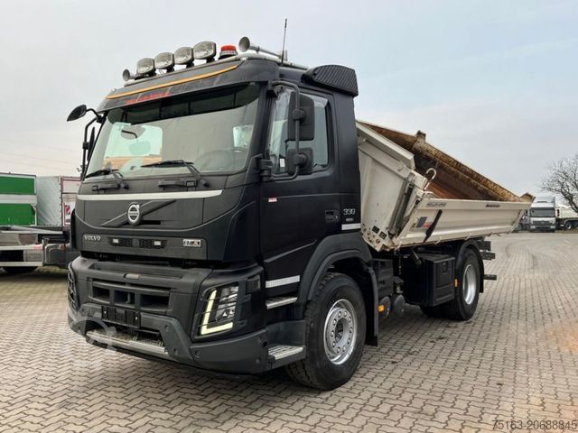 Трехсторонний самосвал VOLVO FM 330 4x2 2-Achs Kipper Meiller