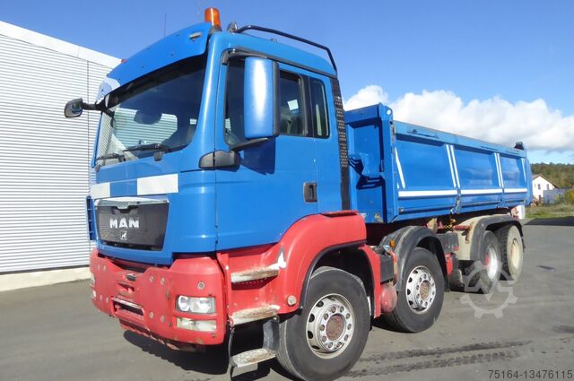3-сторонний самосвал MAN TGS 35.480 8x4 BB Bordmatik