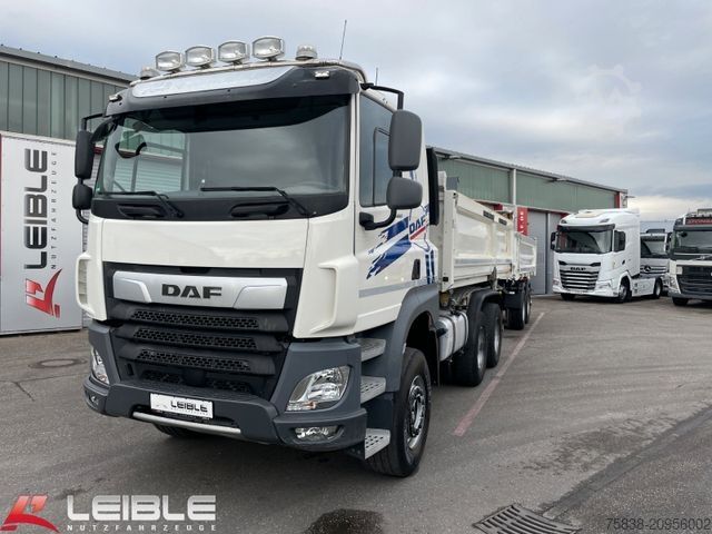 Трехсторонний самосвал DAF CF 480 6x4*Meiller Kipper*Bordmatik*nur 143 tkm*