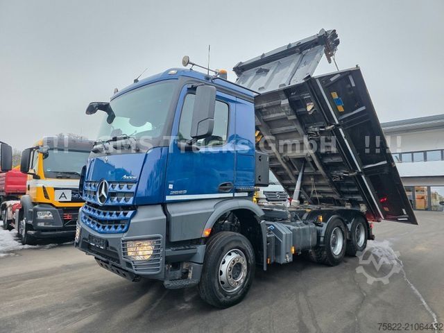 Трехсторонний самосвал MERCEDES-BENZ Arocs 2653 / 6X4 / Meiller BORDMATIK / 50mm AHK