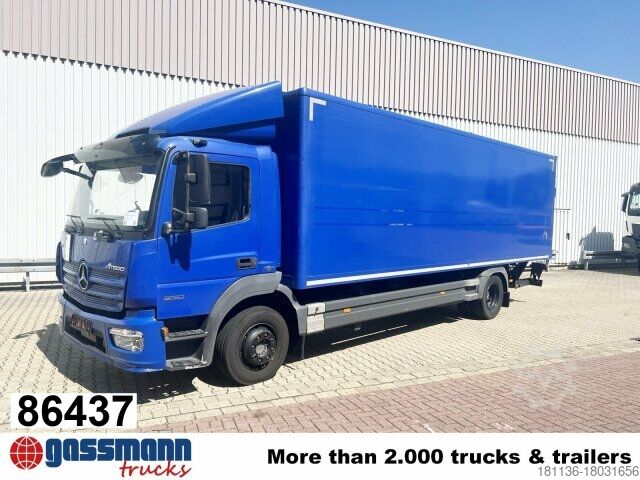 Фургон (грузовой автомобиль) Mercedes-Benz Atego 1230 L 4x2, LBW, Dautel, 1,5t