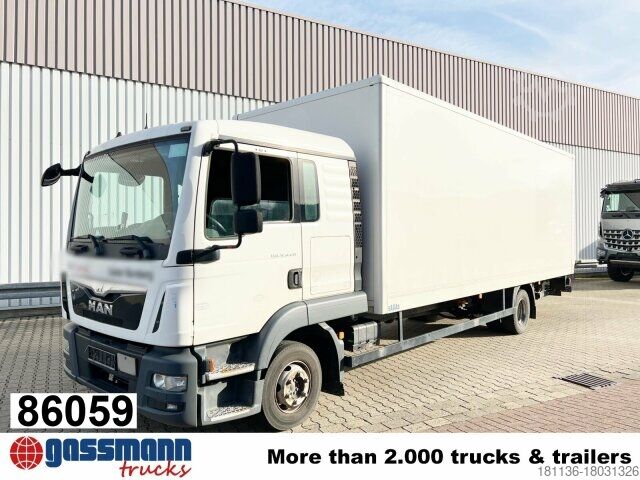 Фургон (грузовой автомобиль) MAN TGL 12.220 4X2 BL mit Dhollandia LBW