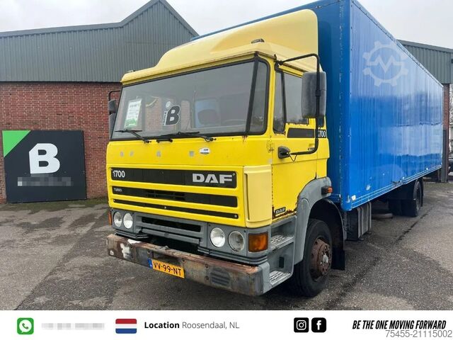 Чемодан DAF 1700 - NL truck - Spring/Spring - BOX: 8.4 mete...