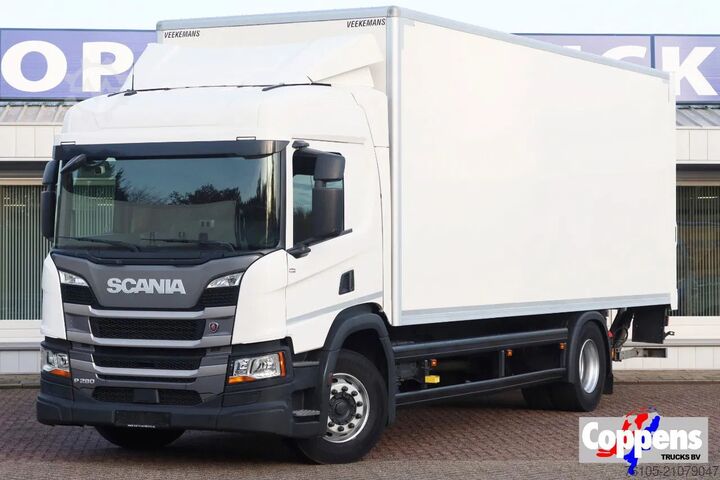 Чемодан Scania P280 4x2 Bak + Dhollandia Klep 2000 KG