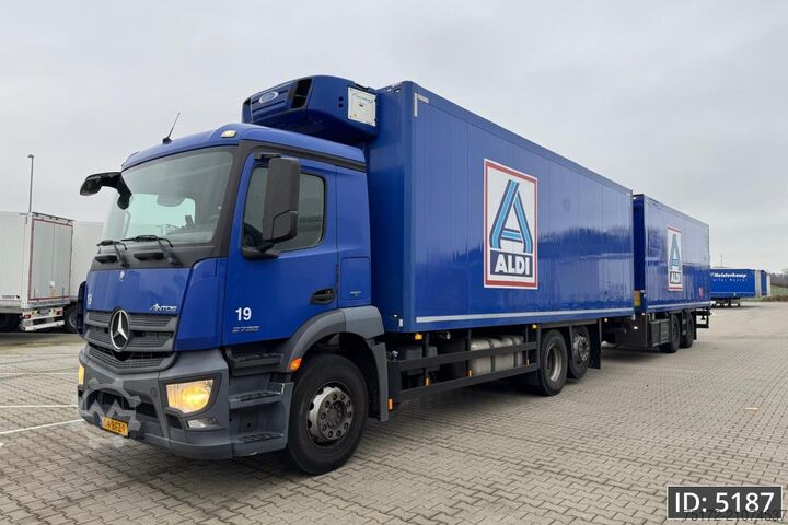 Рефрижераторная/морозильная транспортировка Mercedes-Benz Antos 2736 Day Cab, Euro 6, + Schmitz / Durchla...