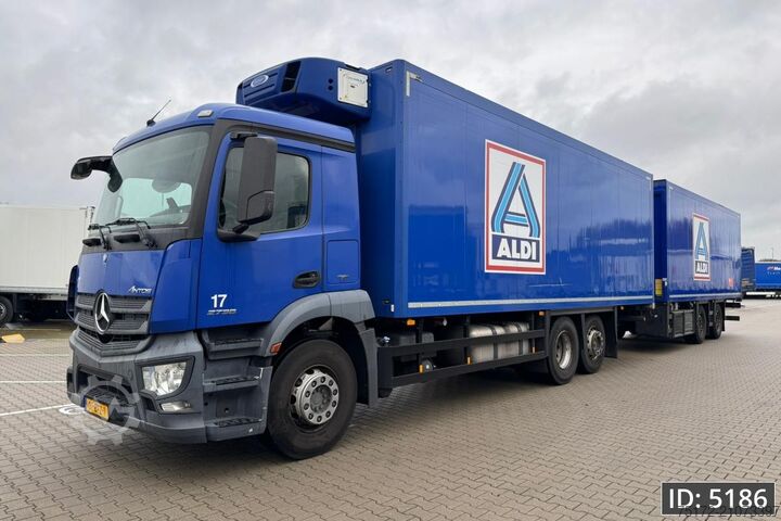 Рефрижераторная/морозильная транспортировка Mercedes-Benz Antos 2736 Day Cab, Euro 6, + Schmitz / Durchla...