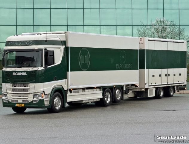 Рефрижераторный грузовик SCANIA S500 RETARDER TAIL LIFT BURG TRAILER VAN BEURDEN