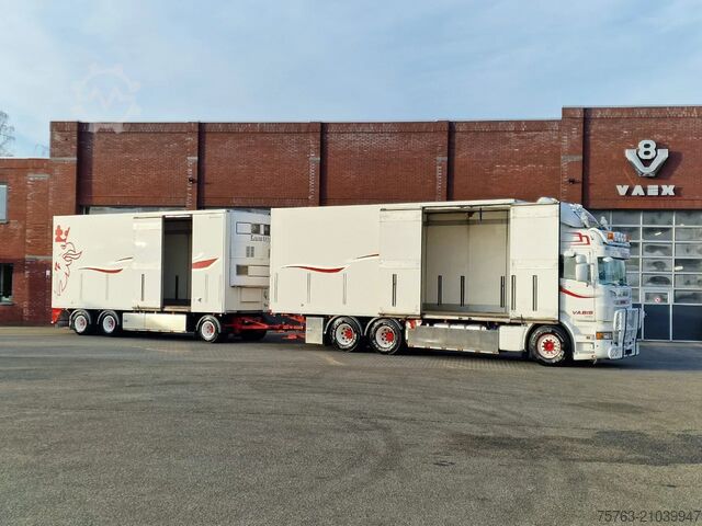 Рефрижераторная/морозильная транспортировка Scania R620-V8 Highline 6x4 - Bussbygg box with heater...