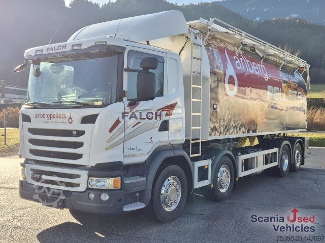 Силосовоз Scania G 450 LB8x2*6MNB Pelletssilo!