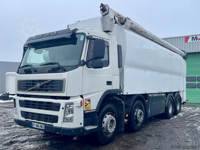силос Volvo FM 12.380 695038 KM, AUGER + AIR,  8 COMPARTMENTS