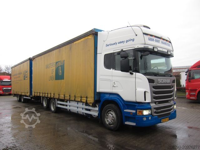 Грузовик джамбо SCANIA R 420 B Topline 6X2 komplettzug 115m3 Retarder