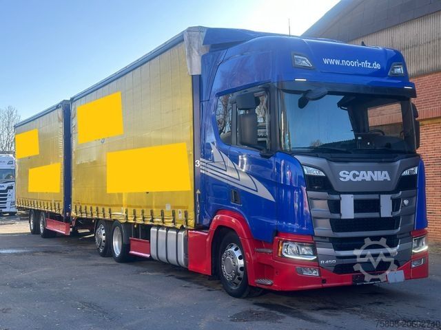 Грузовик джамбо SCANIA R450 Jumbozug 3+2 Durchlader Euro6D Retarder