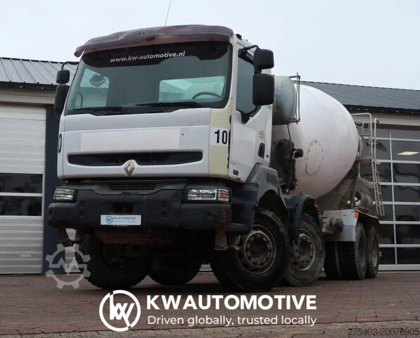 Блендер Renault Kerax 370 8X4/ MIXER/ BARYVAL 9 M3/ CRUISE CONT...