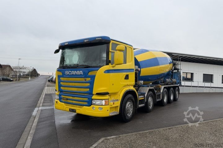 Автобетоносмеситель Scania G490 LB10x4/6 HNA Liebherr 12m³ / Swiss-Vehicle