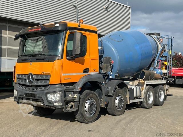 Автобетоносмеситель MERCEDES-BENZ Arocs 3236 8x4 Betonmischer Deutsch Top AP Achse
