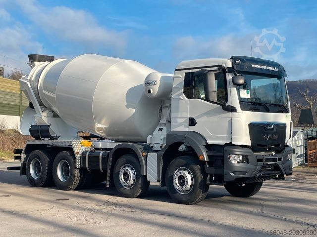 Автобетоносмеситель MAN TGS 41.400 8x4 / EuromixMTP  EM 10m³ R / EURO 2