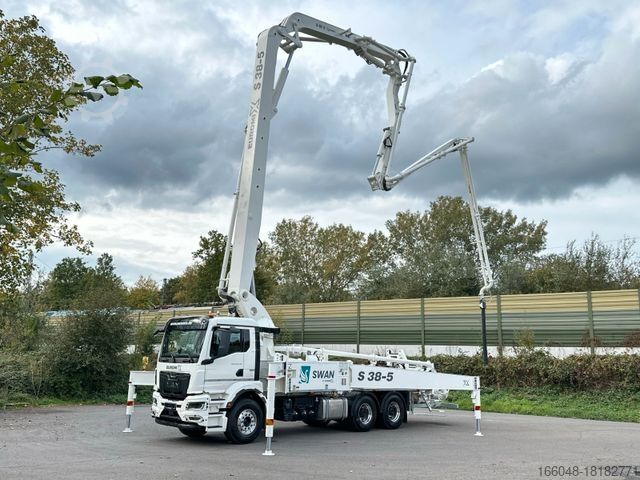 Автобетононасос MAN TGS 26.510 6x4 SWAN TSP 38-5 160RZ    ( 38m )