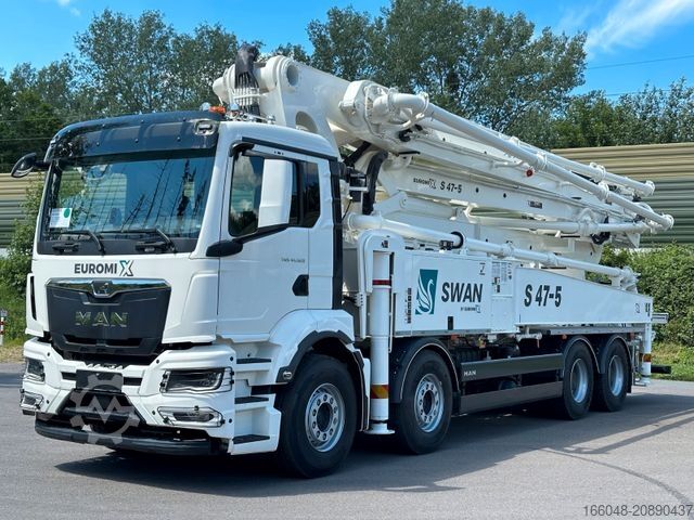 Автобетононасос MAN TGS 41.520 8x4 SWAN TSP 47-5 160RZ    ( 47m )
