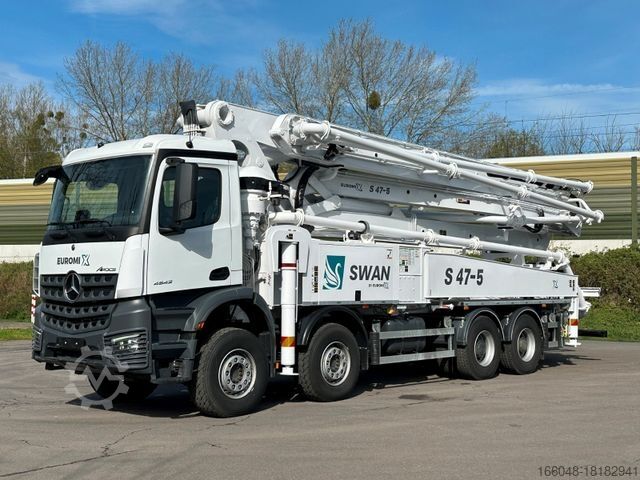 Автобетононасос MERCEDES-BENZ Arocs 5 4542 8x4 SWAN TSP 47-5 160RZ ( 47m )