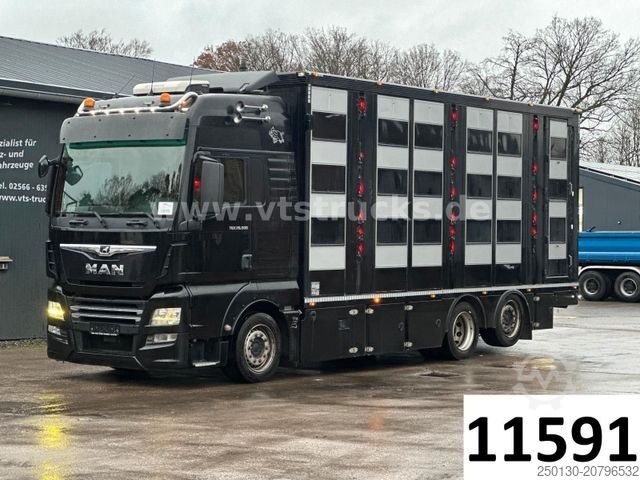 Скотовоз MAN TGX 26.500 4. Stock Menke-Janzen Viehtransporter