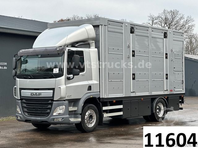 Скотовоз DAF CF 320 4x2 EU6c FINKL 2.Stock Viehtransporter