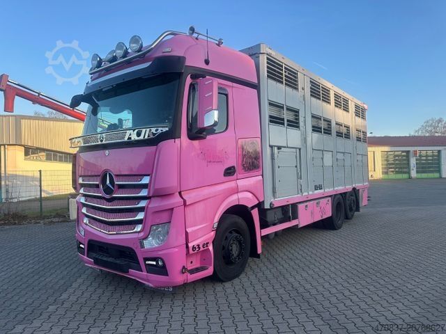 Скотовоз MERCEDES-BENZ Actros 2563 / Kaba 3 x Stock 50 m²