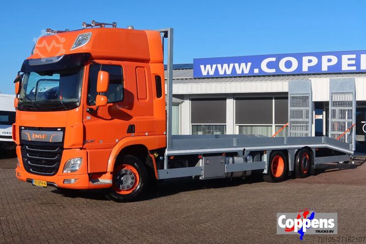 автомобиль-фургон для перевозки автомобилей DAF CF 450 CF 450 FAN Oprijwagen Stuur Lift as. FUL...