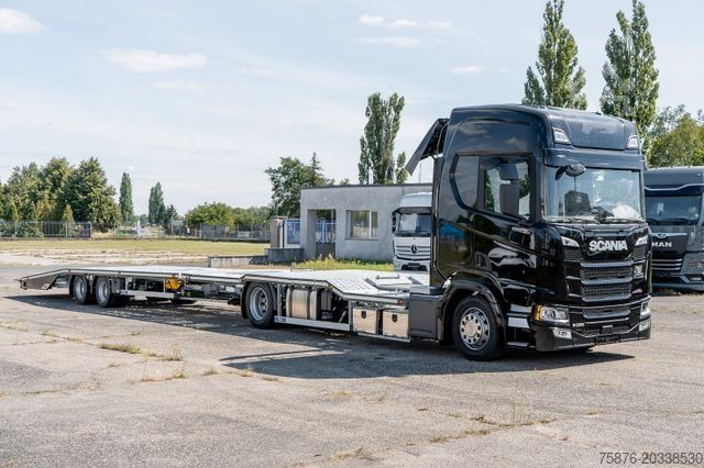 Автовоз SCANIA R380 Autotransporter für 3 PKW's
