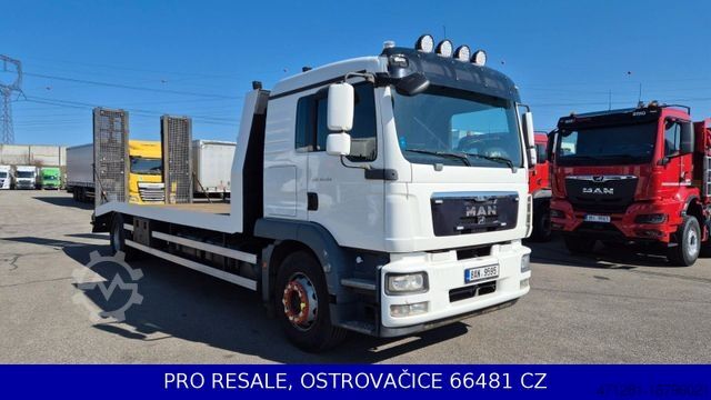 Автовоз MAN TGM 18.250 BL EURO 5 - AUTOTRANSPORTER + H.RAMP