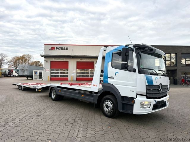 Автовоз MERCEDES-BENZ Atego 918L Autotransporter mit BFZ Anhänger