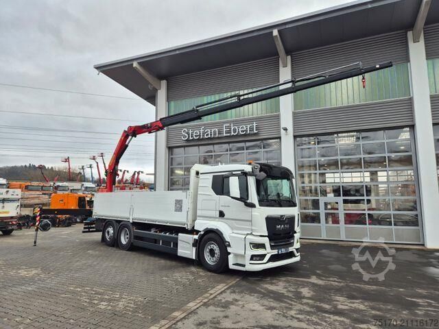 Автокран MAN TGS 26.470 6x2-4 LL Palfinger PK19.001 SLD5 Funk