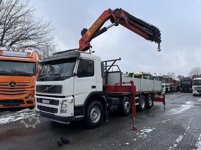 Кран-манипулятор на шасси грузовика Volvo FM 380 8X2 Palfinger 35000 bis 25 Meter