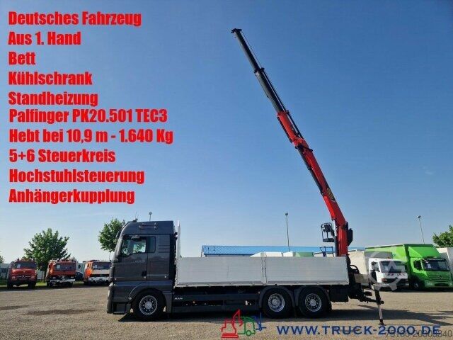 Кран-манипулятор на шасси грузовика MAN TGX 26.500 Palfinger PK20501TEC3 5+6 Steuerkreis